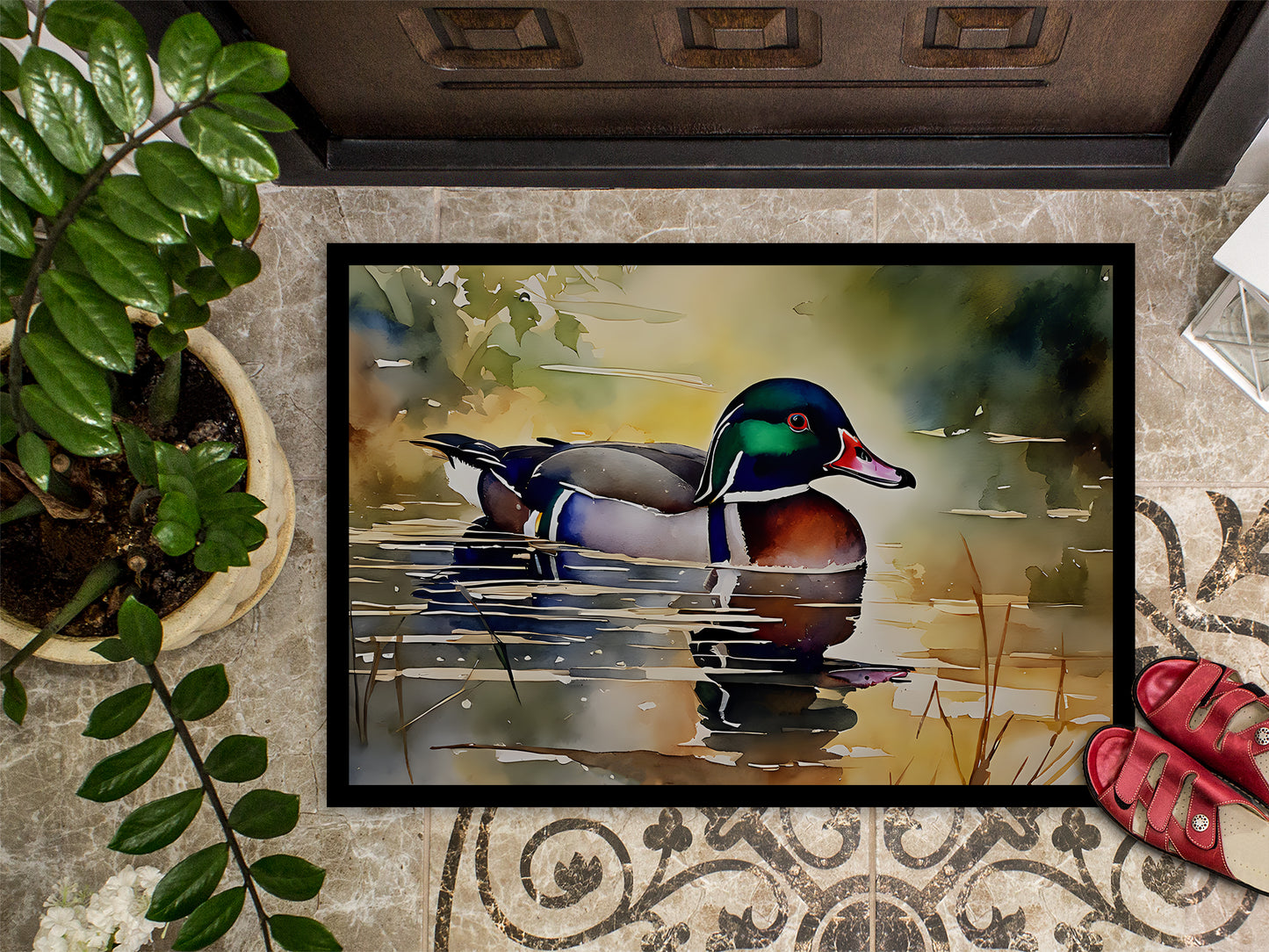 Wood Duck Doormat