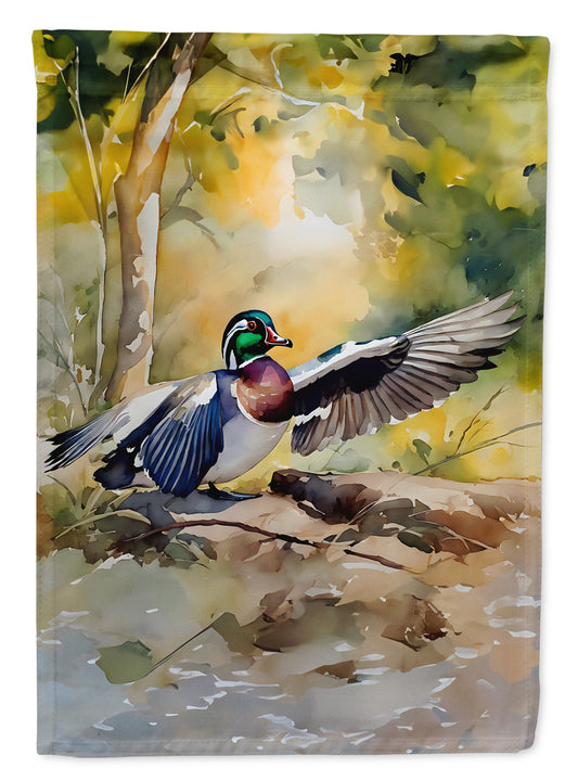 Buy this Wood Duck Garden Flag