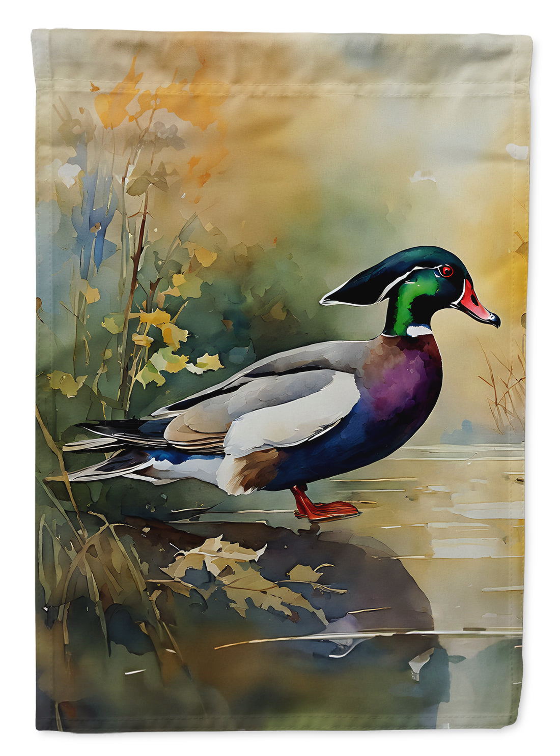 Buy this Wood Duck Garden Flag