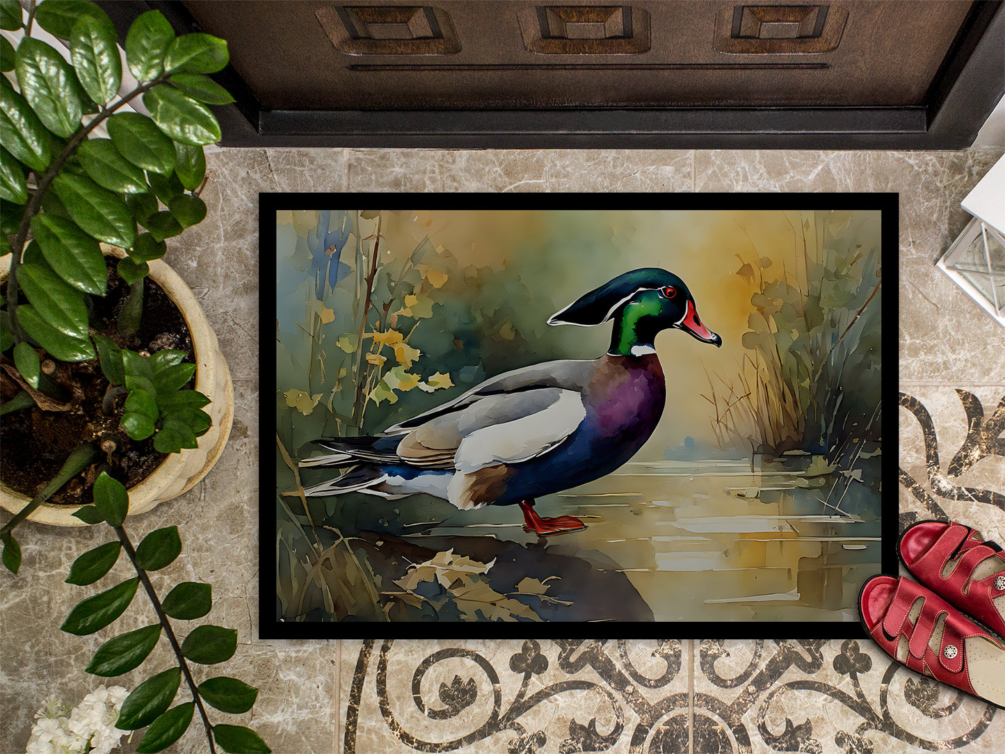 Wood Duck Doormat