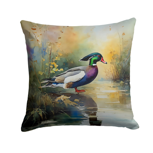 Buy this Wood Duck Throw Pillow