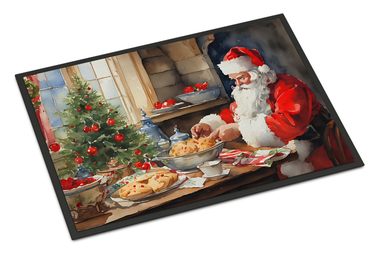 Buy this Cookies with Santa Claus Doormat