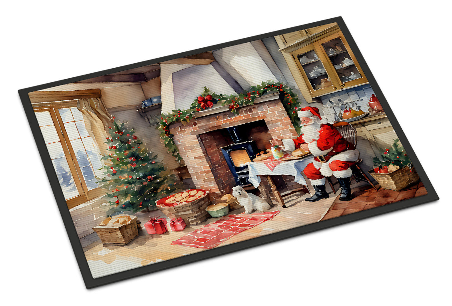 Buy this Cookies with Santa Claus Doormat