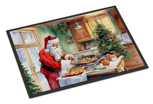 Buy this Cookies with Santa Claus Father Christmas Doormat