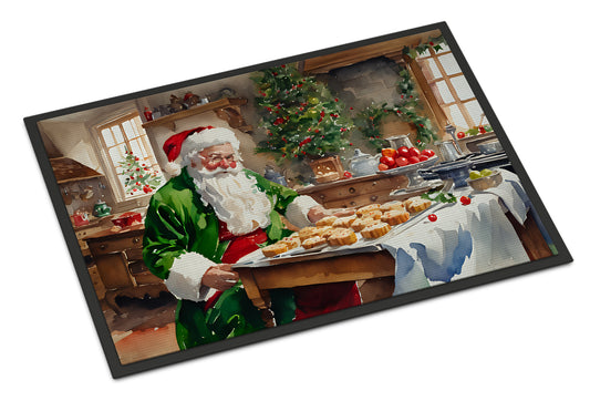 Buy this Cookies with Santa Claus Father Christmas Doormat