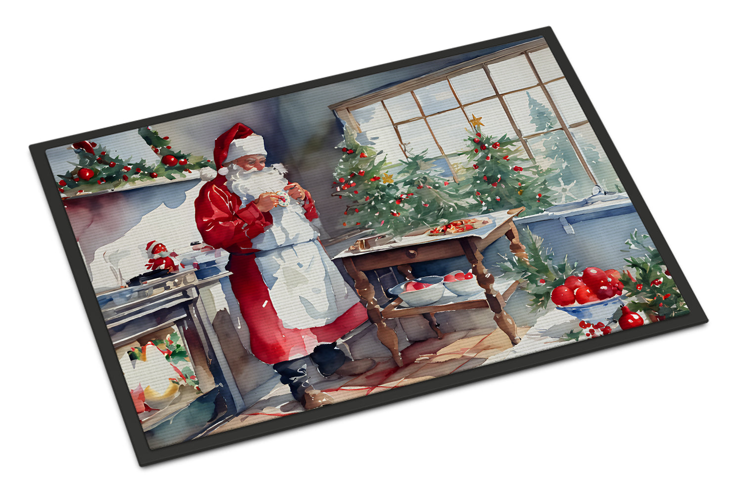 Buy this Cookies with Santa Claus Doormat