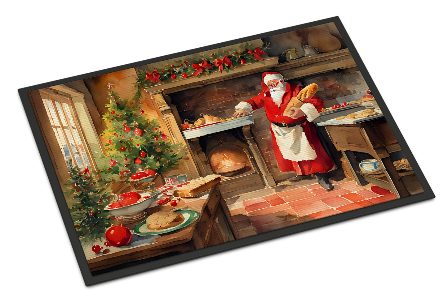 Buy this Cookies with Santa Claus Doormat