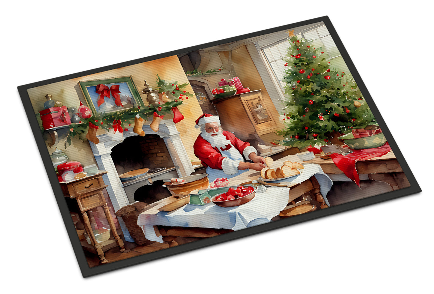 Buy this Cookies with Santa Claus Doormat