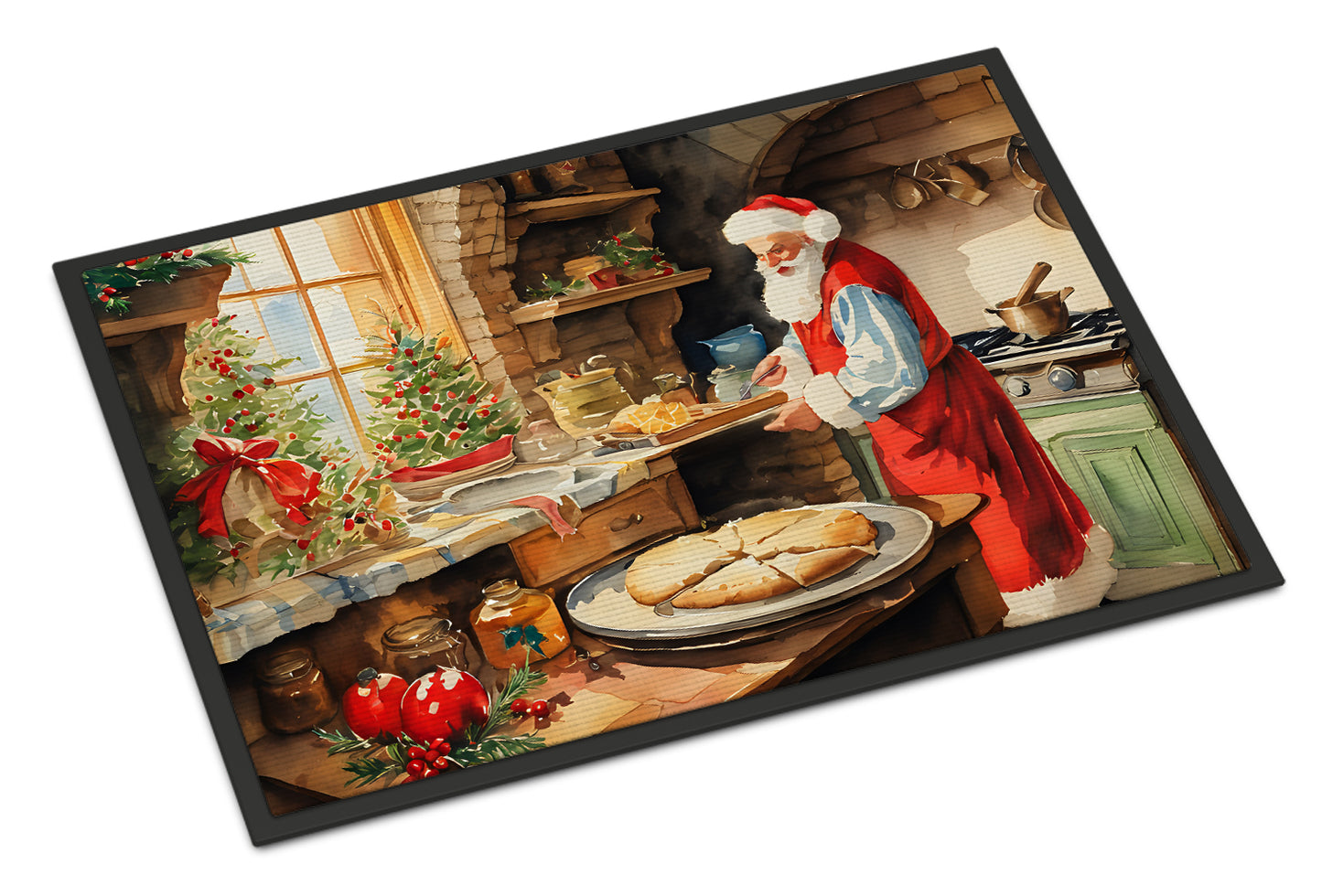 Buy this Cookies with Santa Claus Doormat