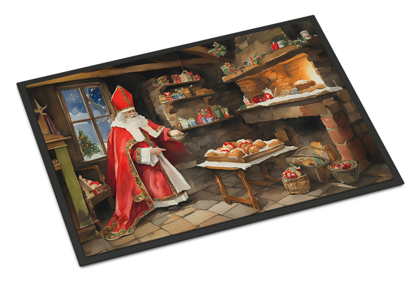 Buy this Cookies with Santa Claus Sinterklaas Doormat