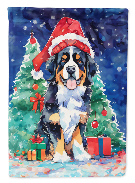 Buy this Bernese Mountain Dog Christmas Garden Flag