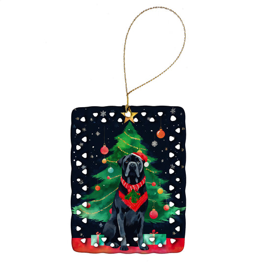 Buy this Cane Corso Christmas Porcelain Ornament