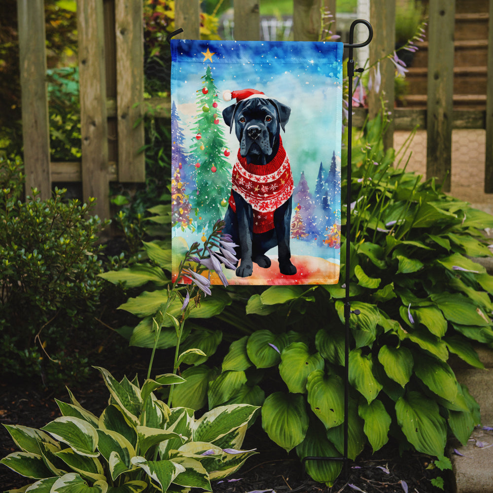 Cane Corso Christmas Garden Flag