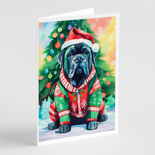 Buy this Cane Corso Christmas Greeting Cards Pack of 8