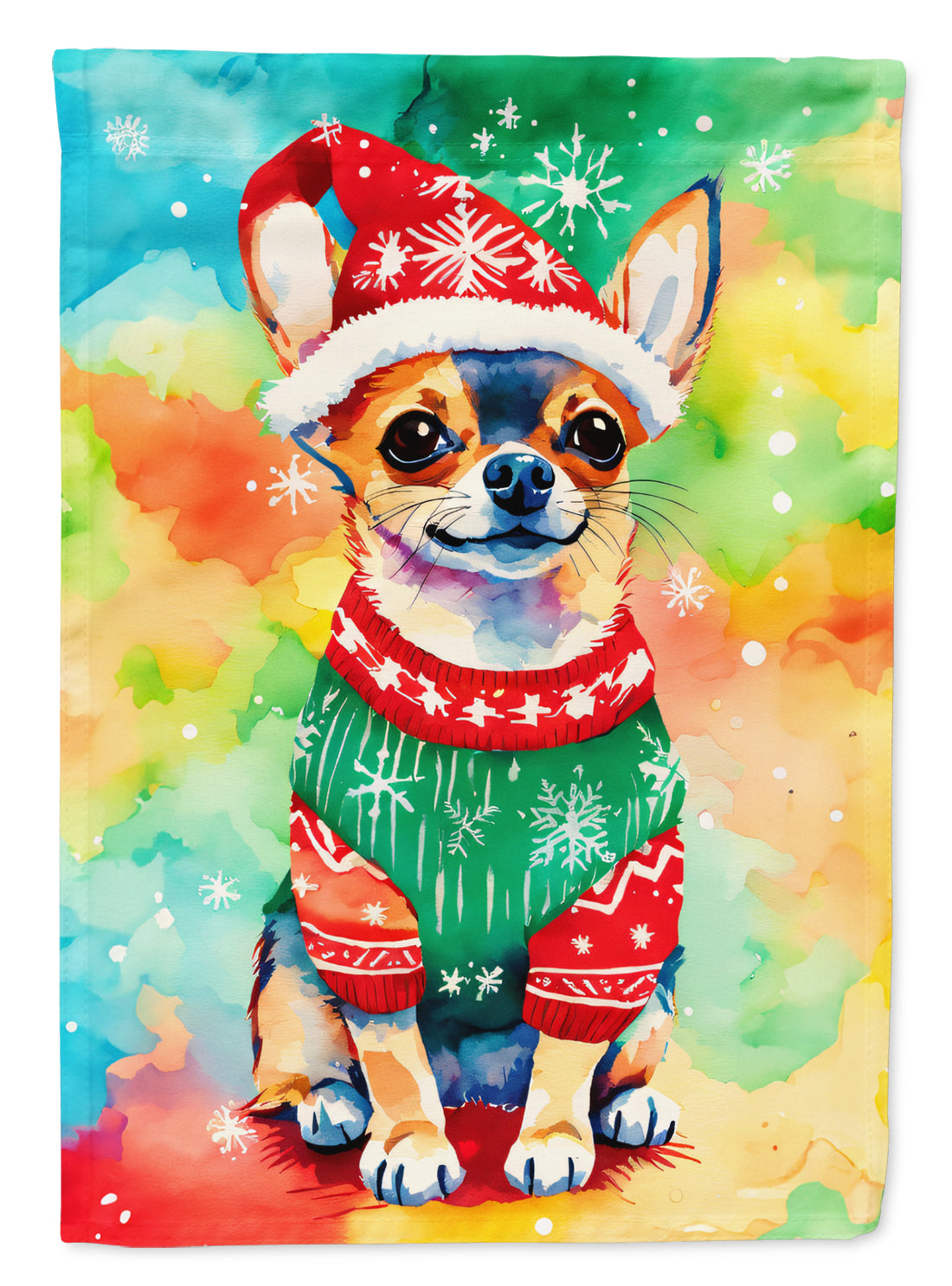 Buy this Chihuahua Christmas Garden Flag