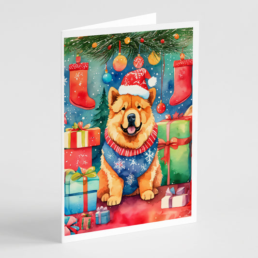 Buy this Chow Chow Christmas Greeting Cards Pack of 8