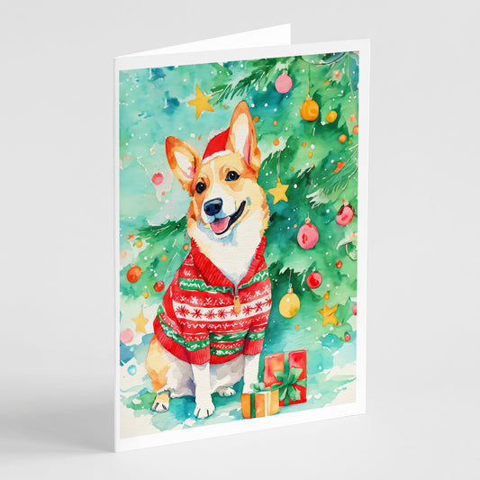 Buy this Corgi Christmas Greeting Cards Pack of 8