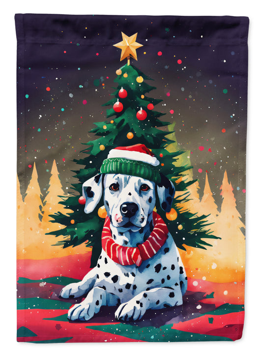 Buy this Dalmatian Christmas House Flag