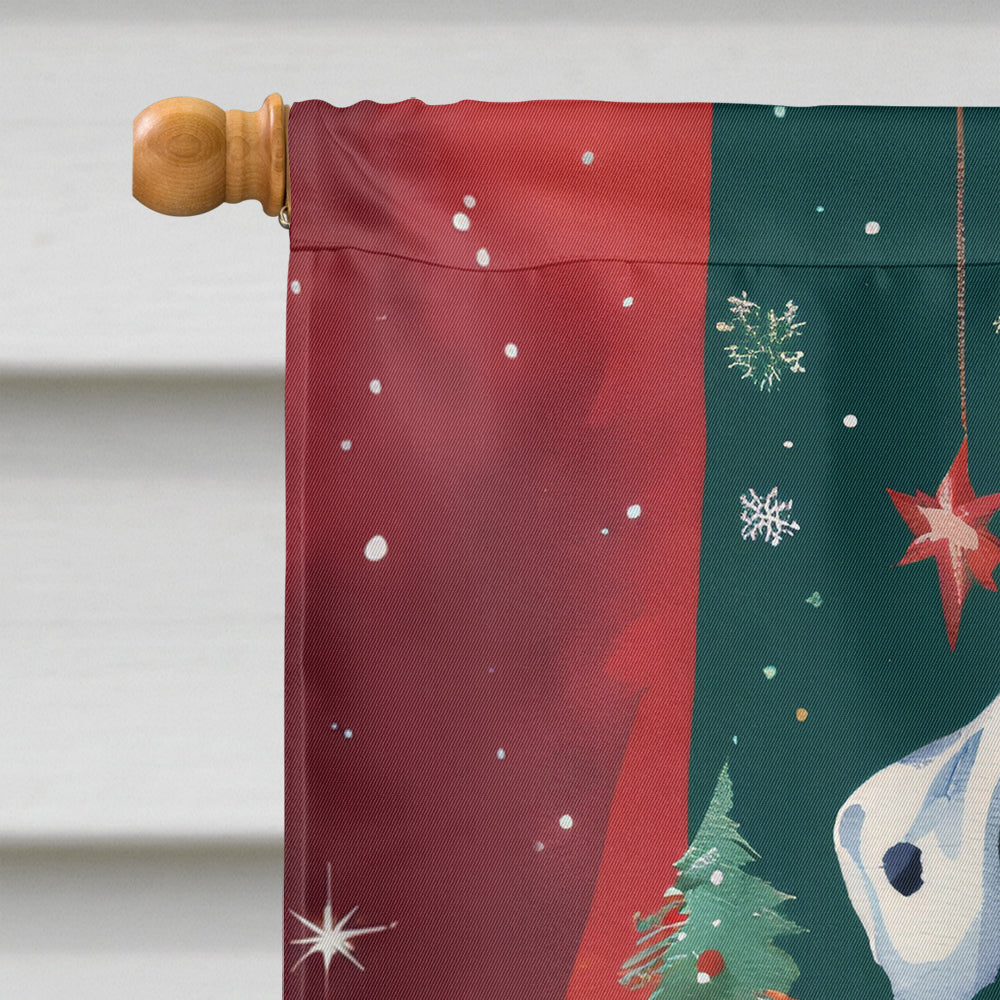 Dalmatian Christmas House Flag