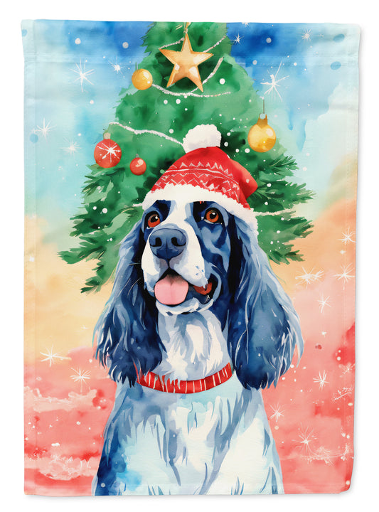 Buy this English Setter Christmas House Flag