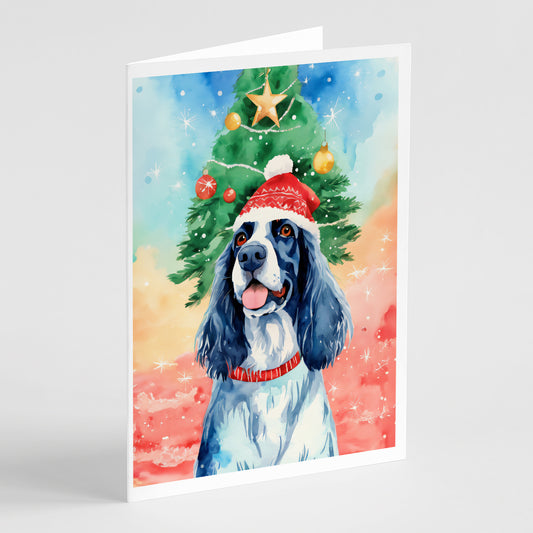 Buy this English Setter Christmas Greeting Cards Pack of 8