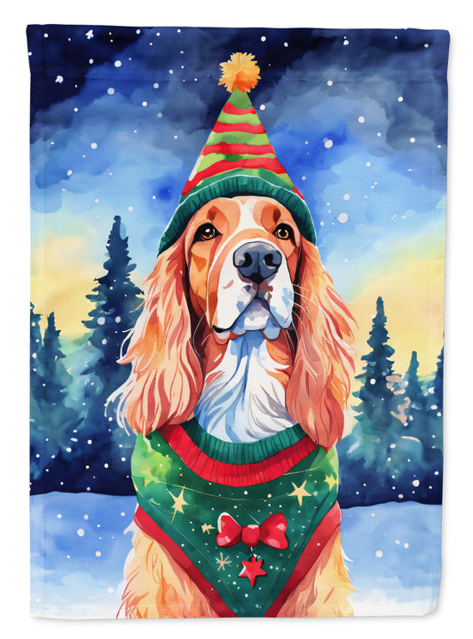 Buy this English Setter Christmas House Flag