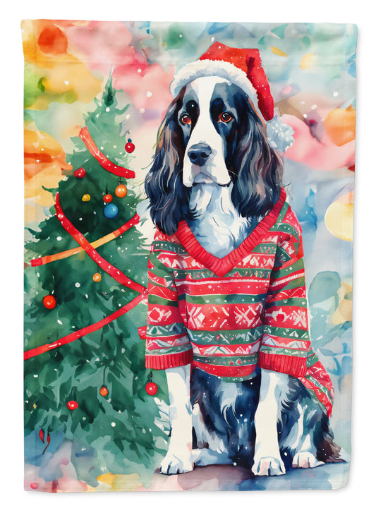 Buy this English Springer Spaniel Christmas Garden Flag