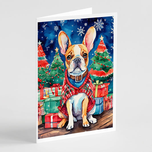 Buy this French Bulldog Christmas Greeting Cards Pack of 8