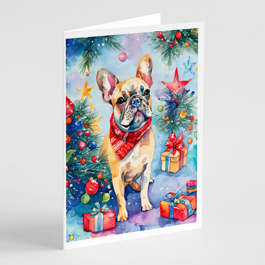 Buy this French Bulldog Christmas Greeting Cards Pack of 8