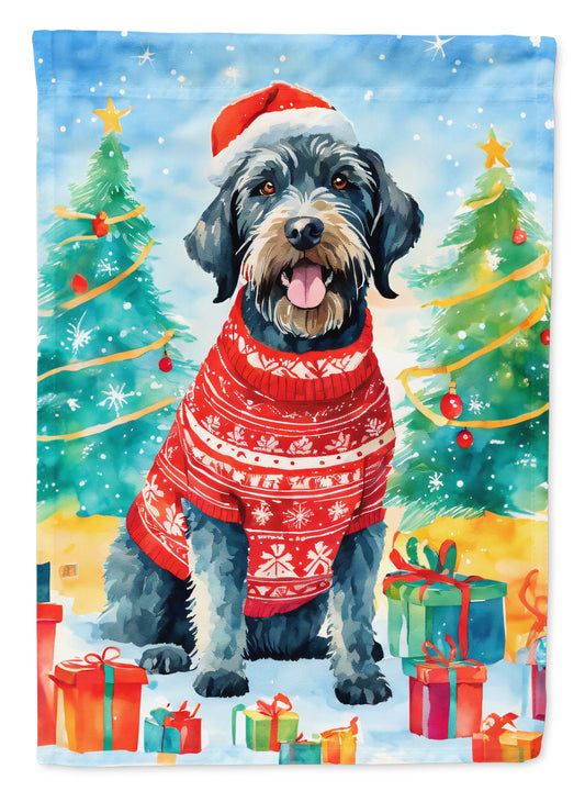 Buy this German Wirehaired Pointer Christmas Garden Flag