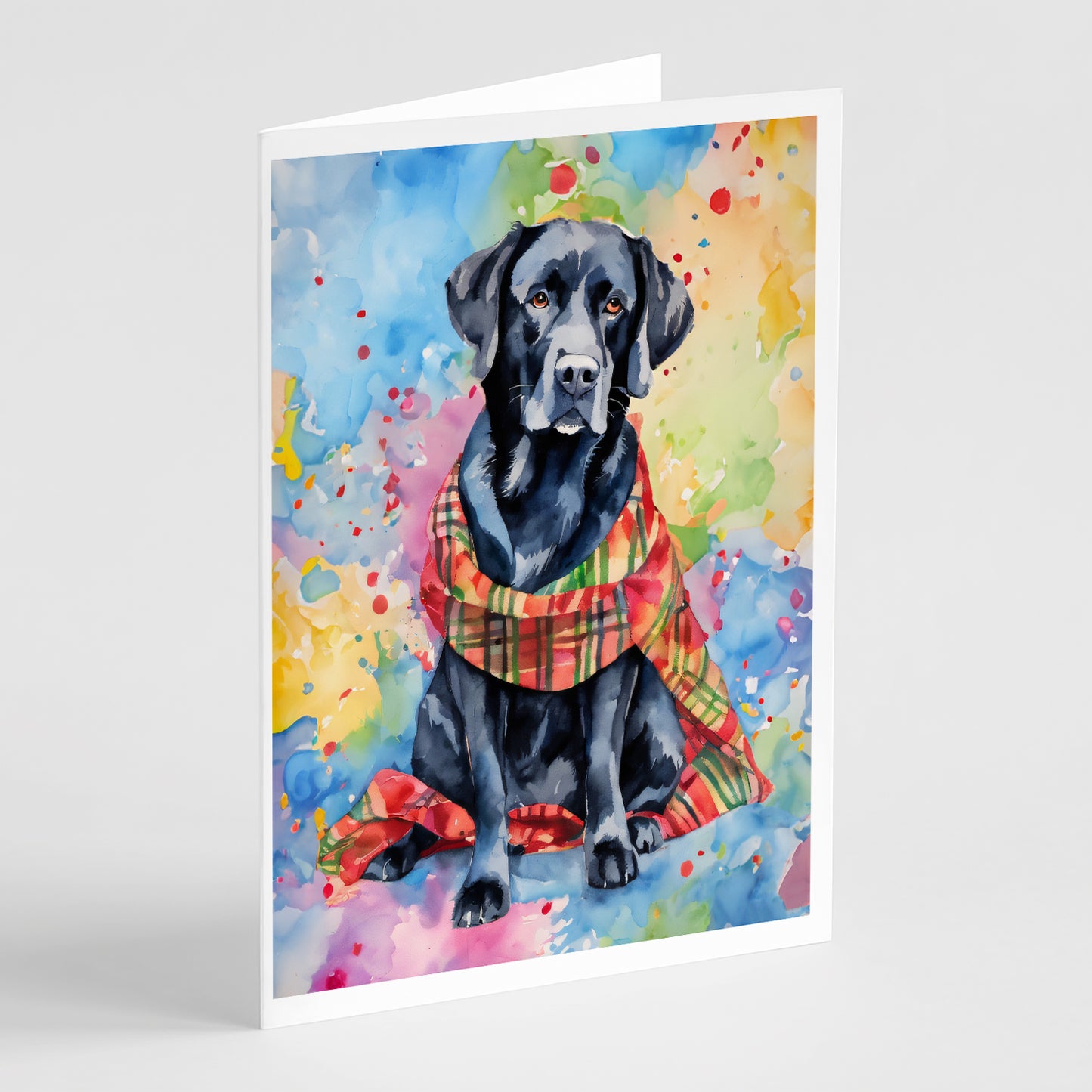 Buy this Black Labrador Retriever Christmas Greeting Cards Pack of 8