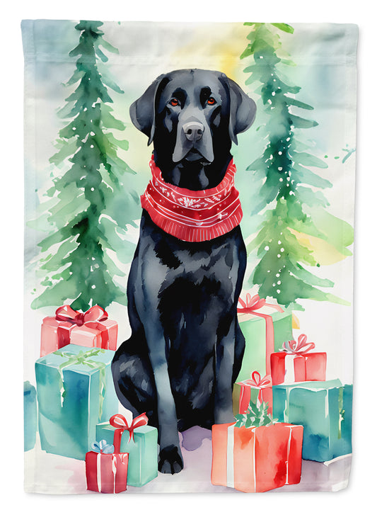 Buy this Black Labrador Retriever Christmas Garden Flag