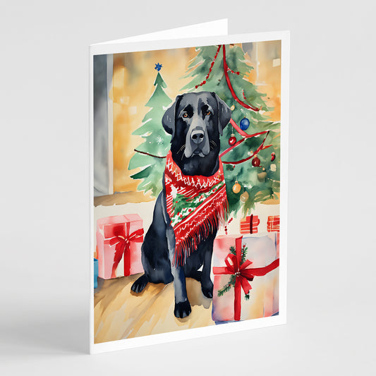 Buy this Black Labrador Retriever Christmas Greeting Cards Pack of 8