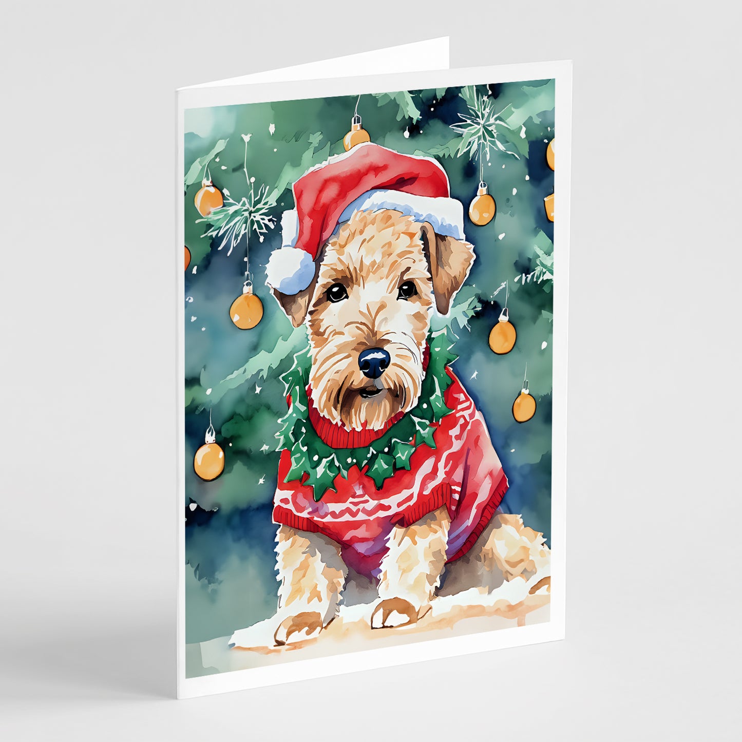 Buy this Lakeland Terrier Christmas Greeting Cards Pack of 8