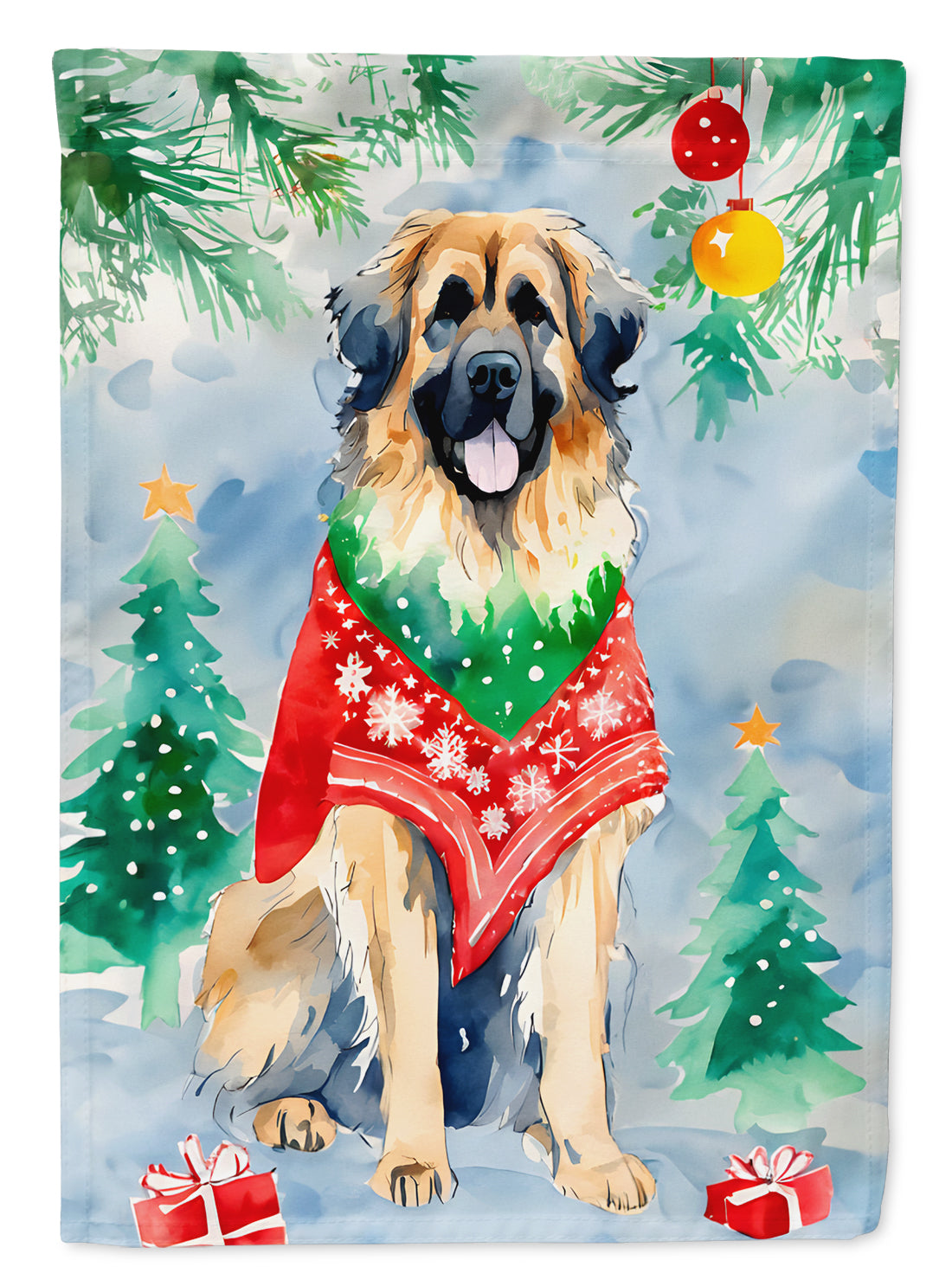 Buy this Leonberger Christmas Garden Flag