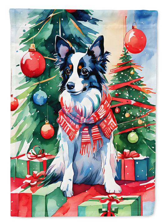 Buy this Papillon Christmas Garden Flag