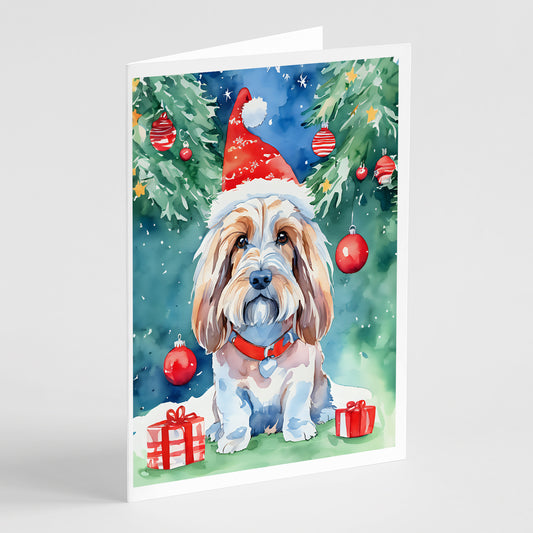 Buy this Petit Basset Griffon Vendeen Christmas Greeting Cards Pack of 8