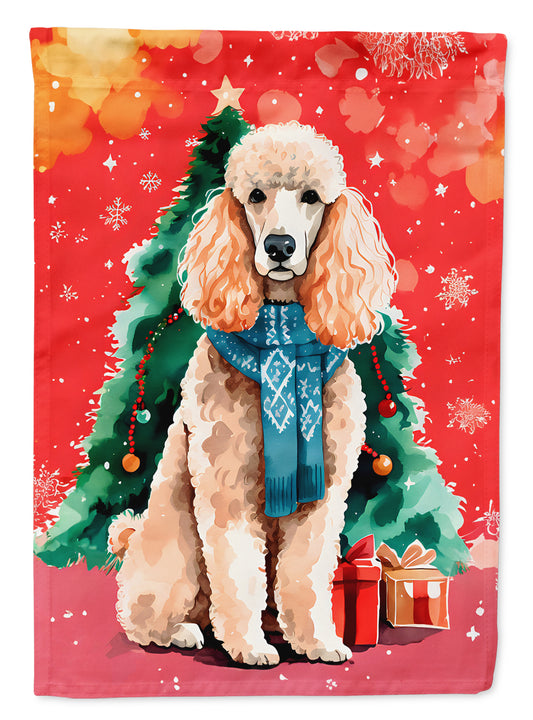 Buy this Poodle Christmas Garden Flag