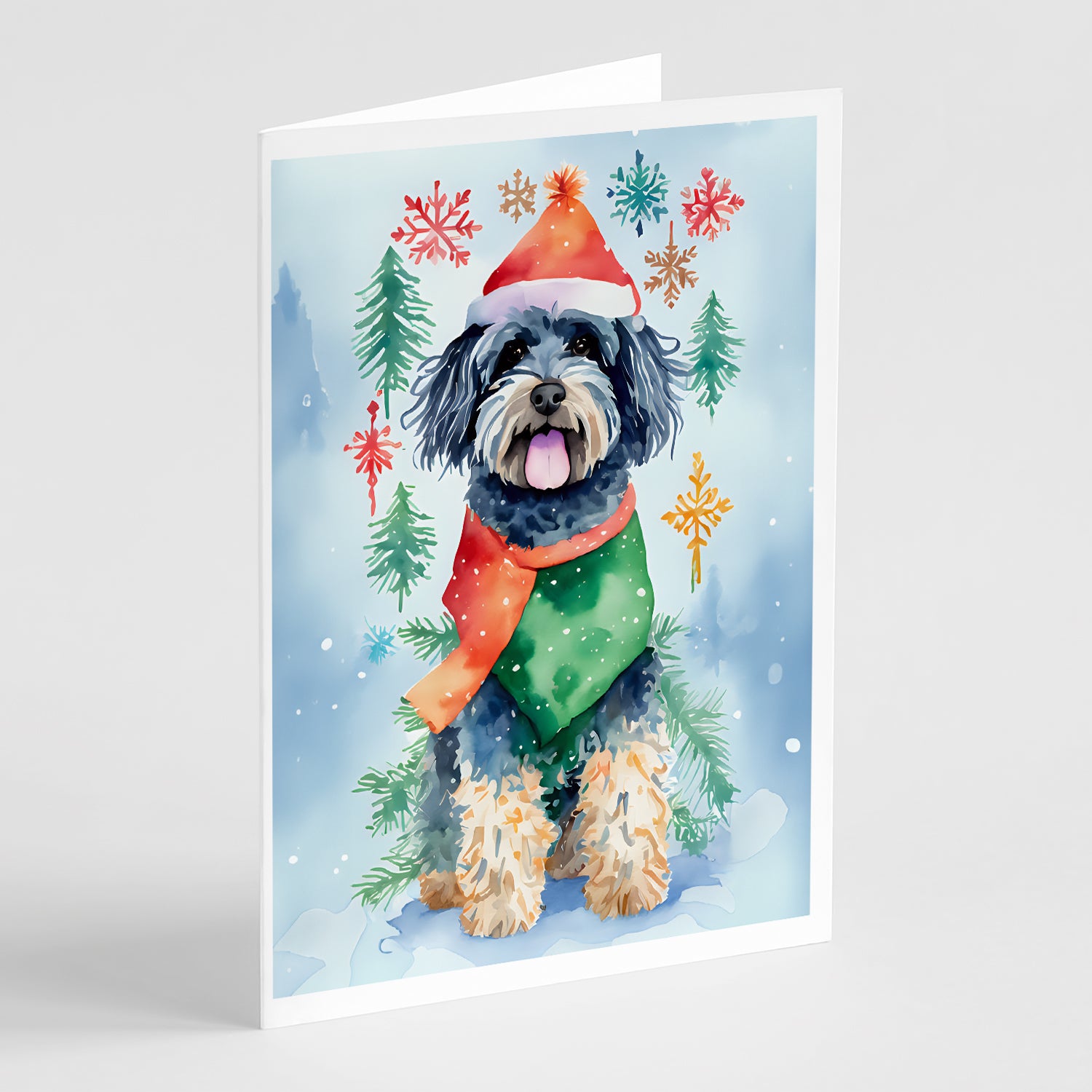 Buy this Puli Christmas Greeting Cards Pack of 8