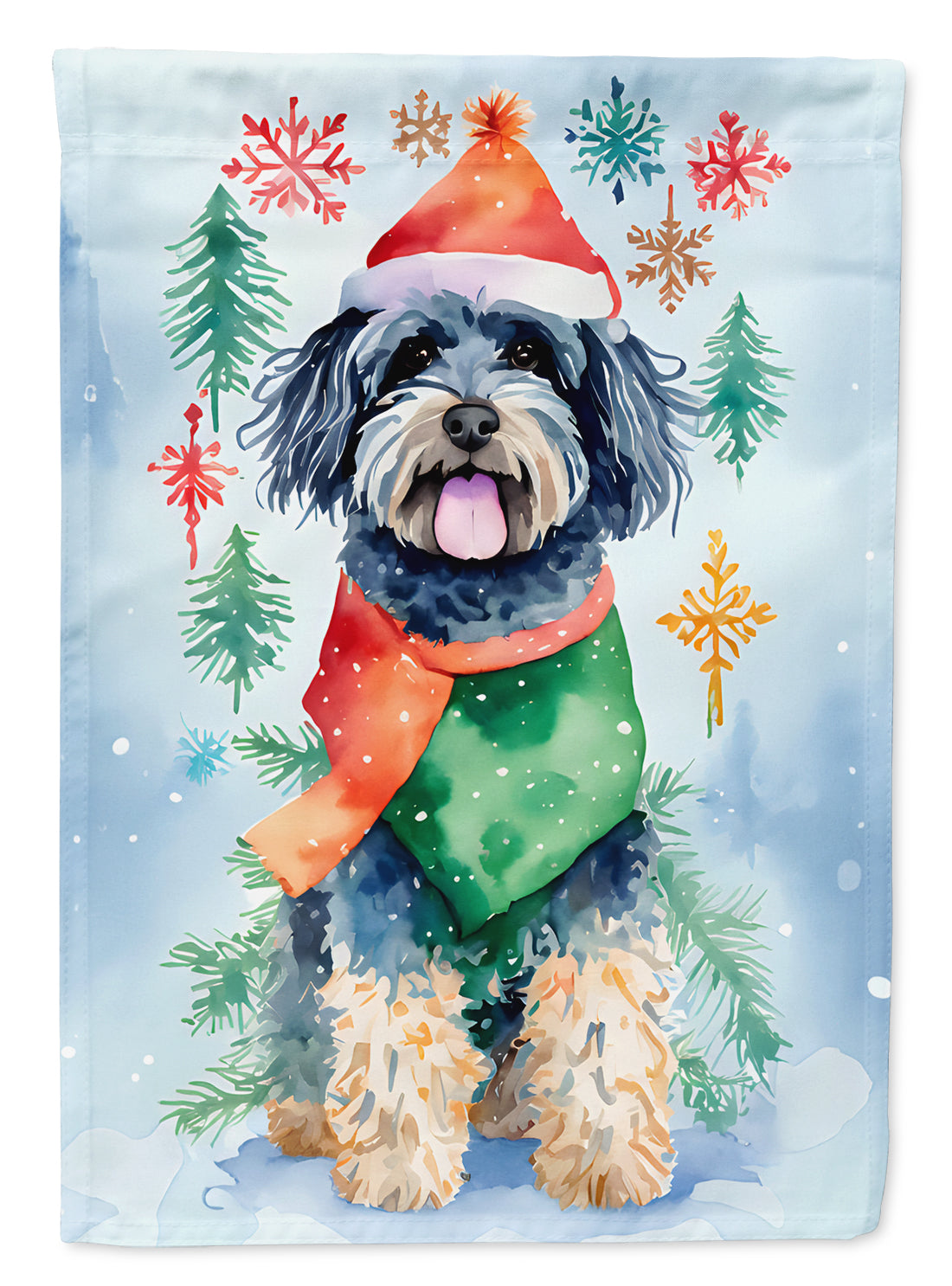 Buy this Puli Christmas Garden Flag