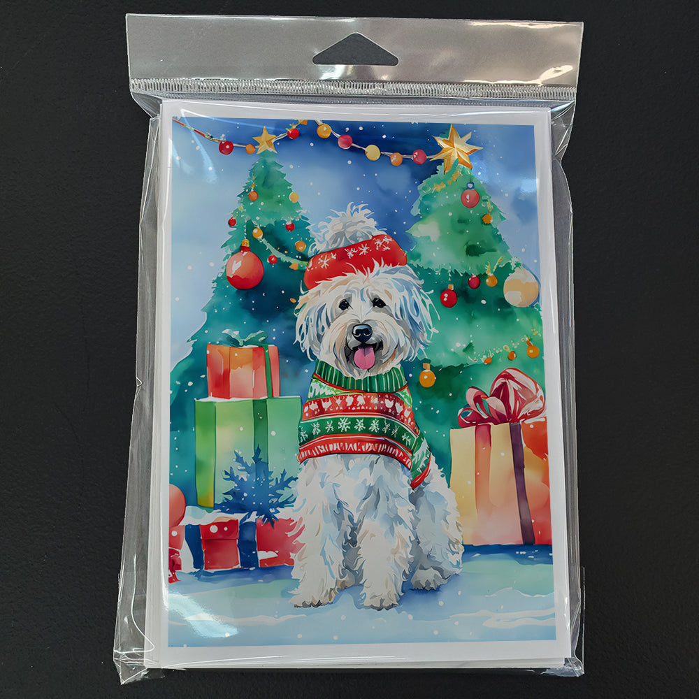 Puli Christmas Greeting Cards Pack of 8