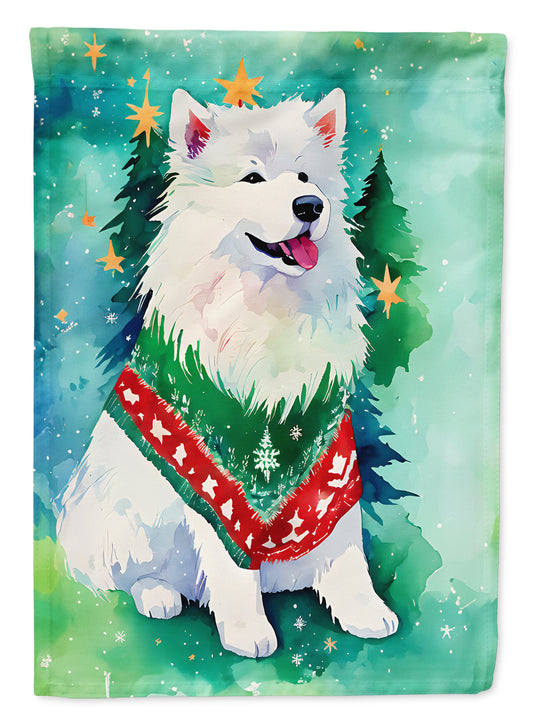 Buy this Samoyed Christmas House Flag