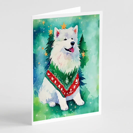 Buy this Samoyed Christmas Greeting Cards Pack of 8