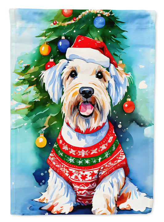 Buy this Sealyham Terrier Christmas House Flag