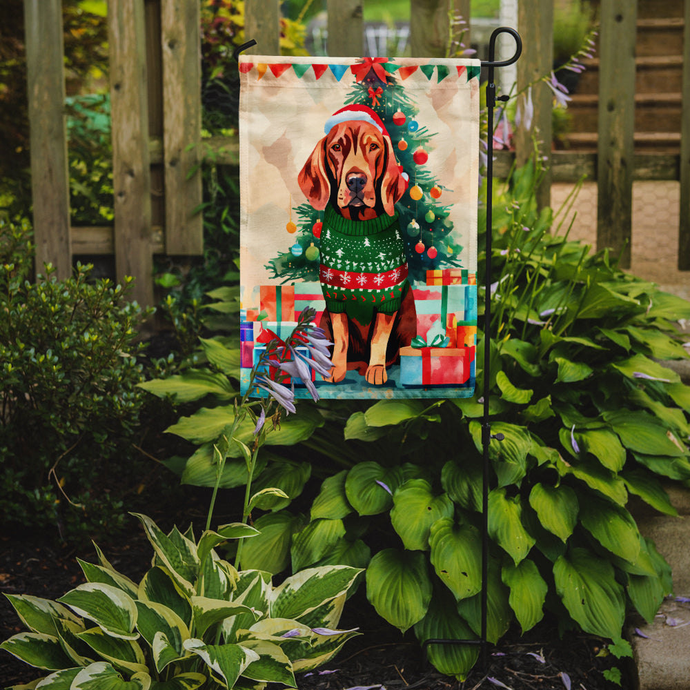 Vizsla Christmas Garden Flag