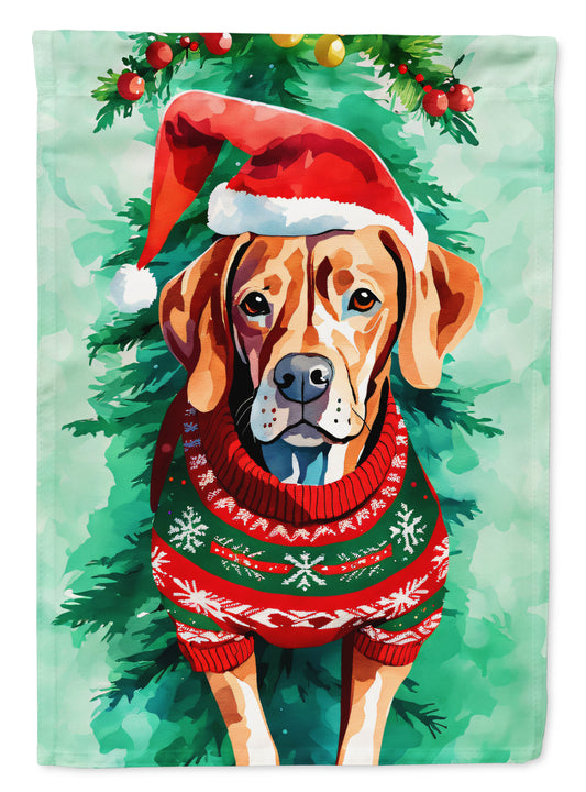 Buy this Vizsla Christmas House Flag