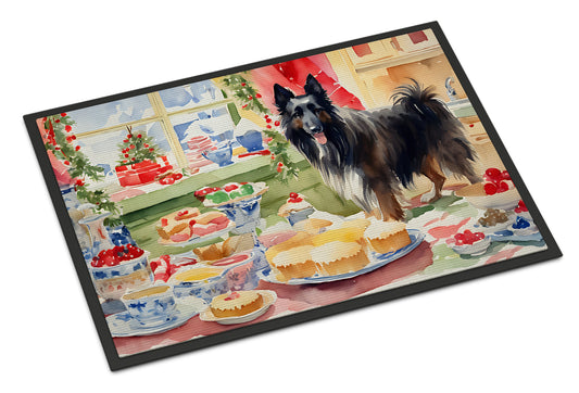 Buy this Belgian Sheepdog Christmas Cookies Doormat