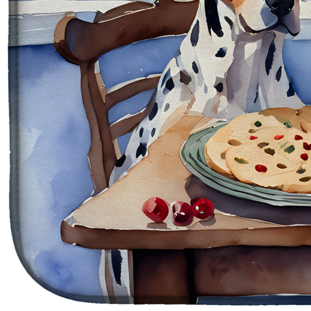 Catahoula Christmas Cookies Dish Drying Mat