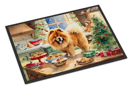 Buy this Chow Chow Christmas Cookies Doormat