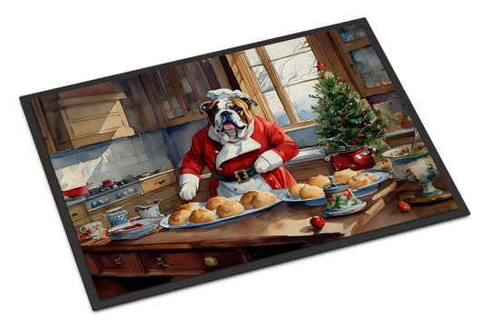 Buy this English Bulldog Christmas Cookies Doormat